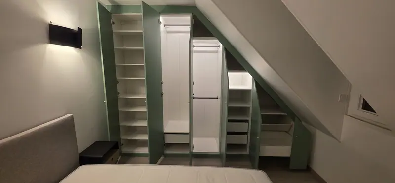 Les rangements intérieurs (Dressing sur mesure, Pontoise)