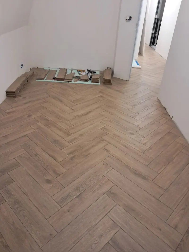 Une chambre de l’étage (Extension et aménagement intérieur, Eaubonne)