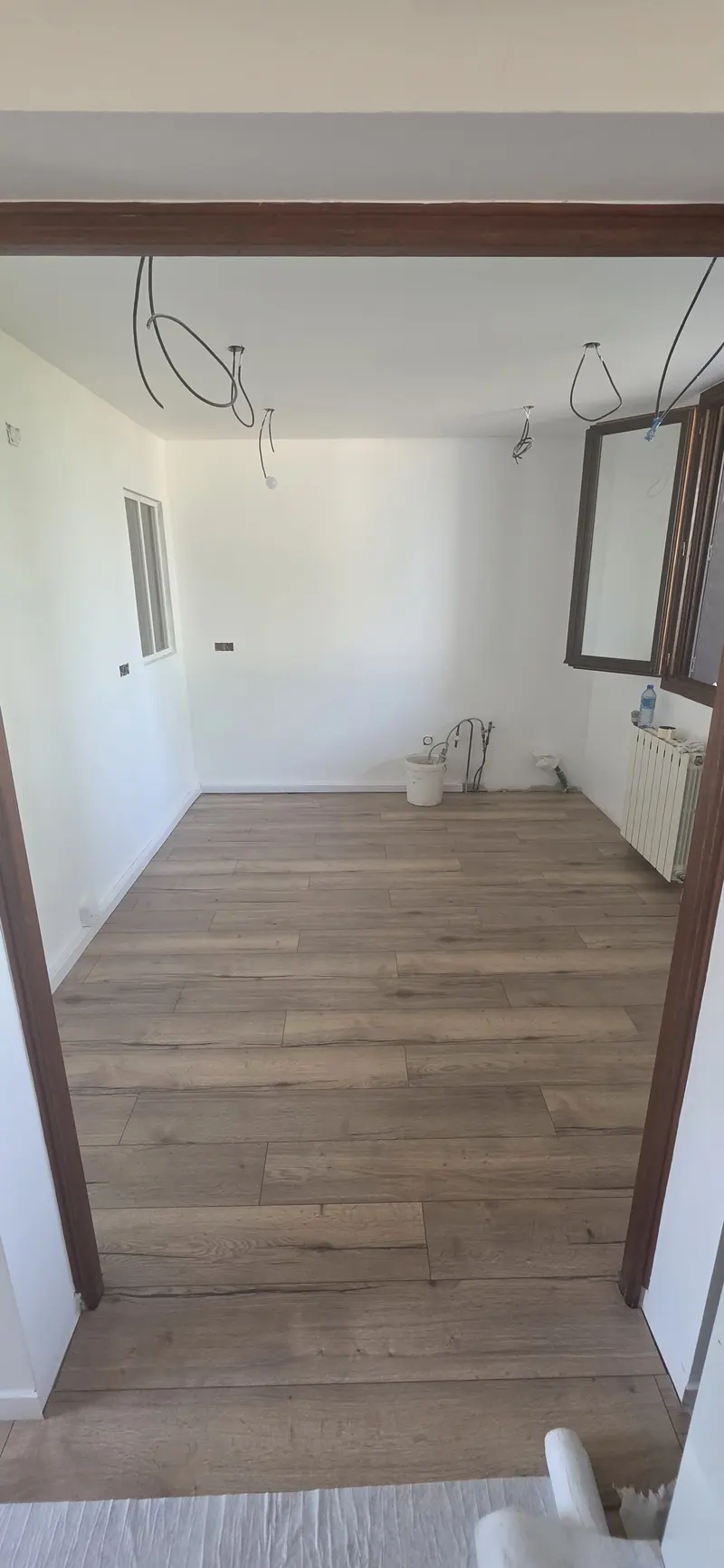 Sols et murs refaits (Rénovation complète, Argenteuil)